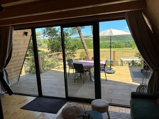 Hébergement AbracadaRoom : Chalet  VercoréA SPA Privatif, Domaine CollinéA en Drôme Des Collines - Image 55