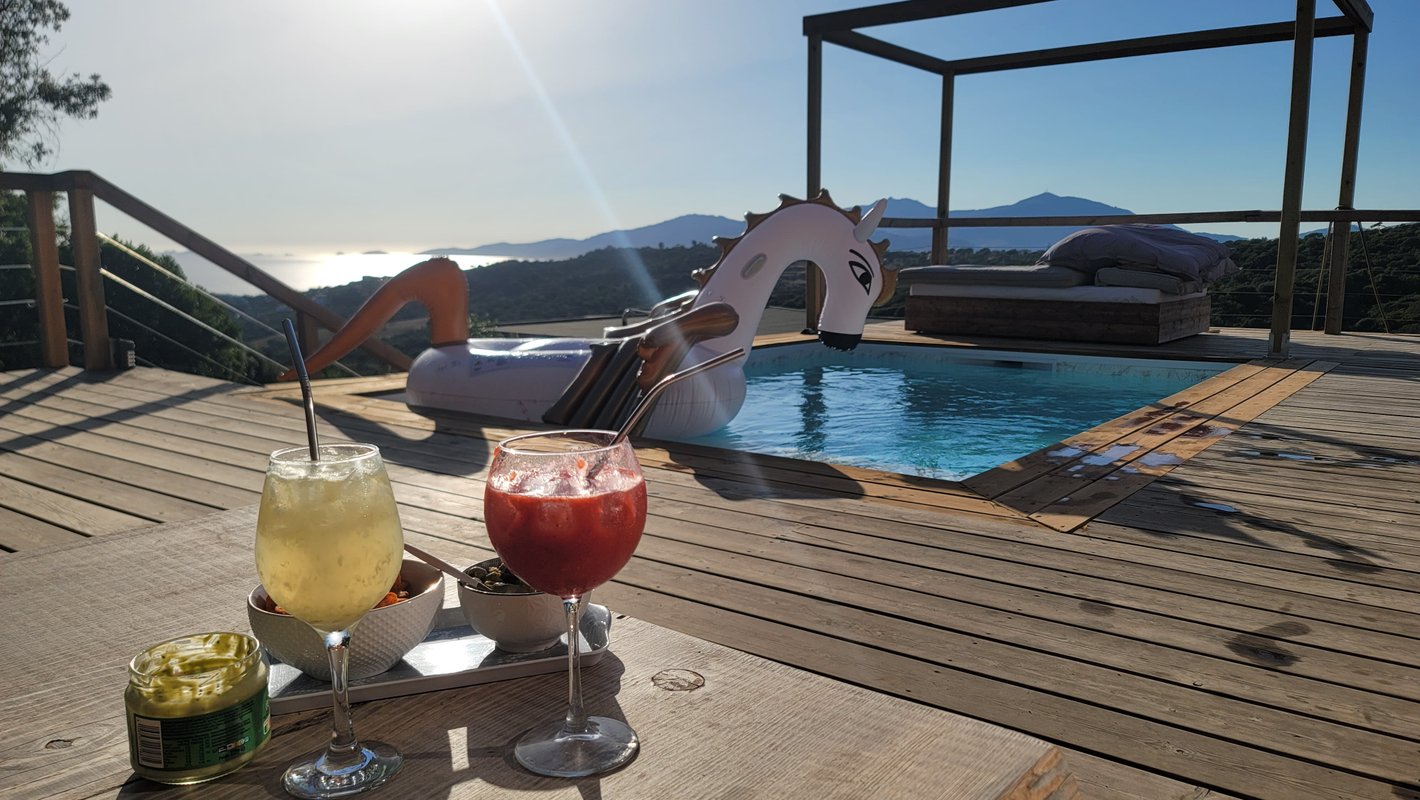 Villa A Dimora di Murza Liliekaena  avec spa et piscine privée à Albitreccia (10)