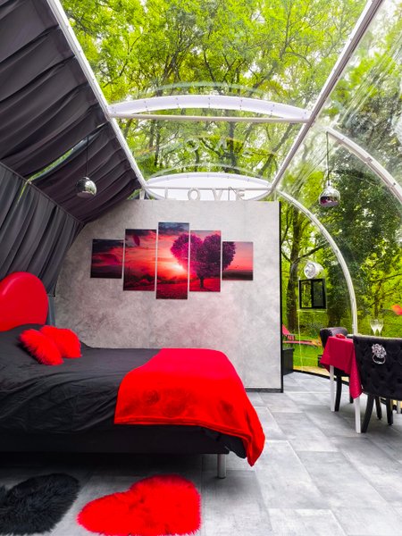 Hébergement AbracadaRoom : Bulle Love Passion & spa - Image 13