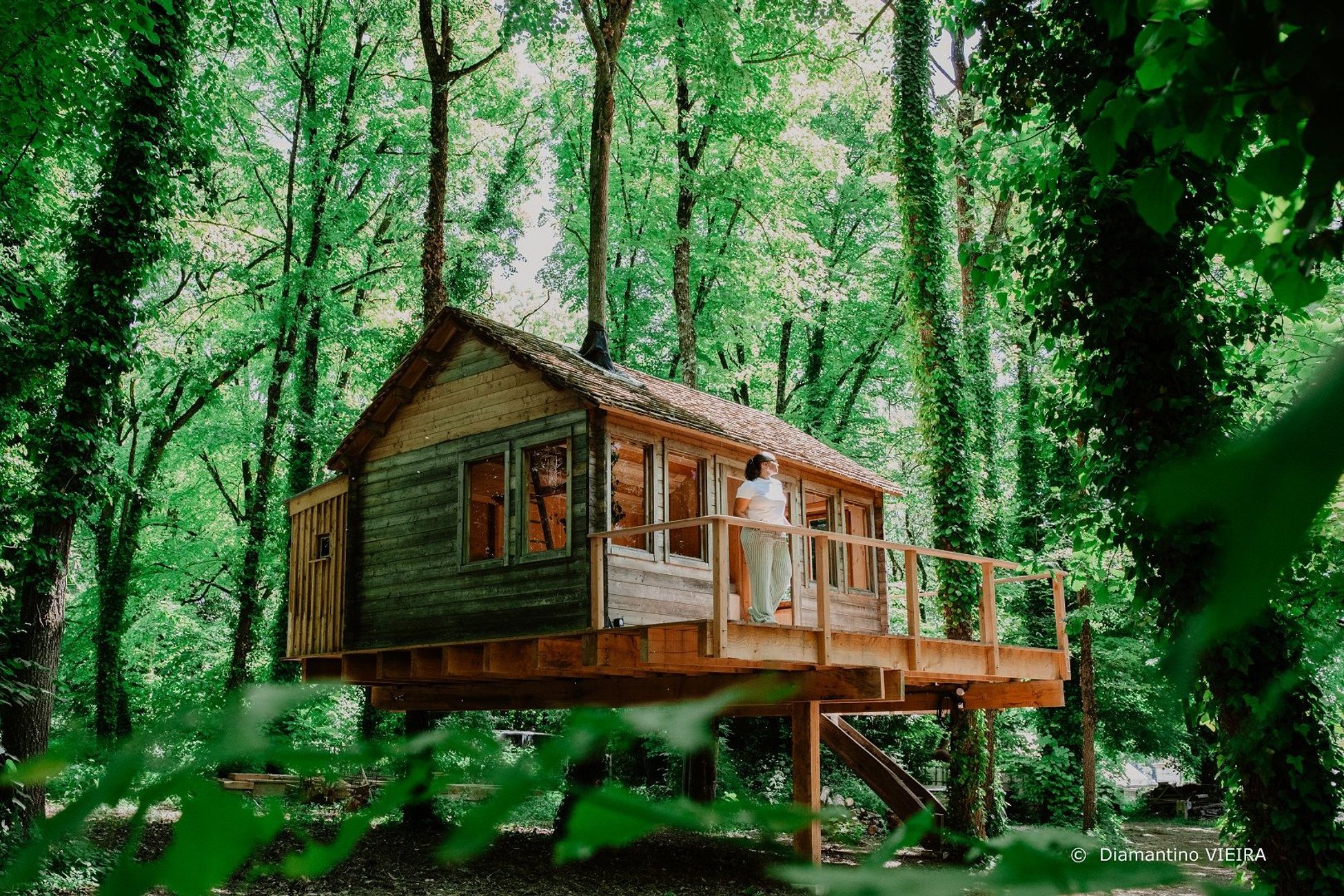 Hébergement UnicStay : La Cabane de La Tortillère à Marcay