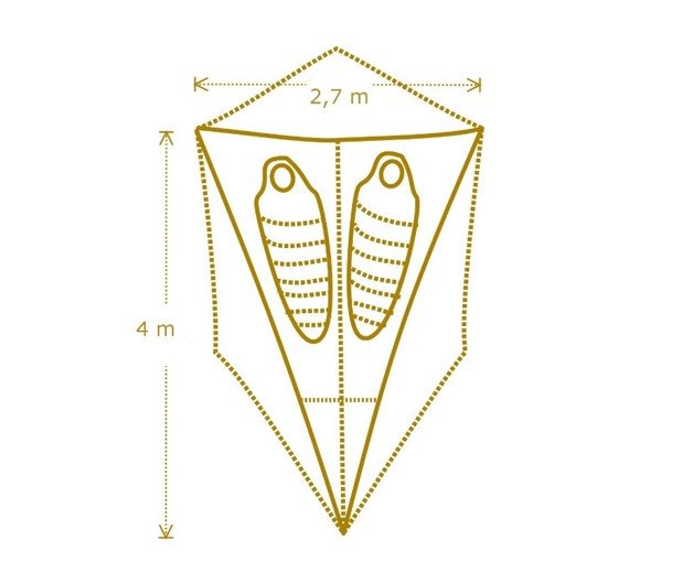 Hébergement AbracadaRoom : Tente Suspendue duo Evasion - Image 3