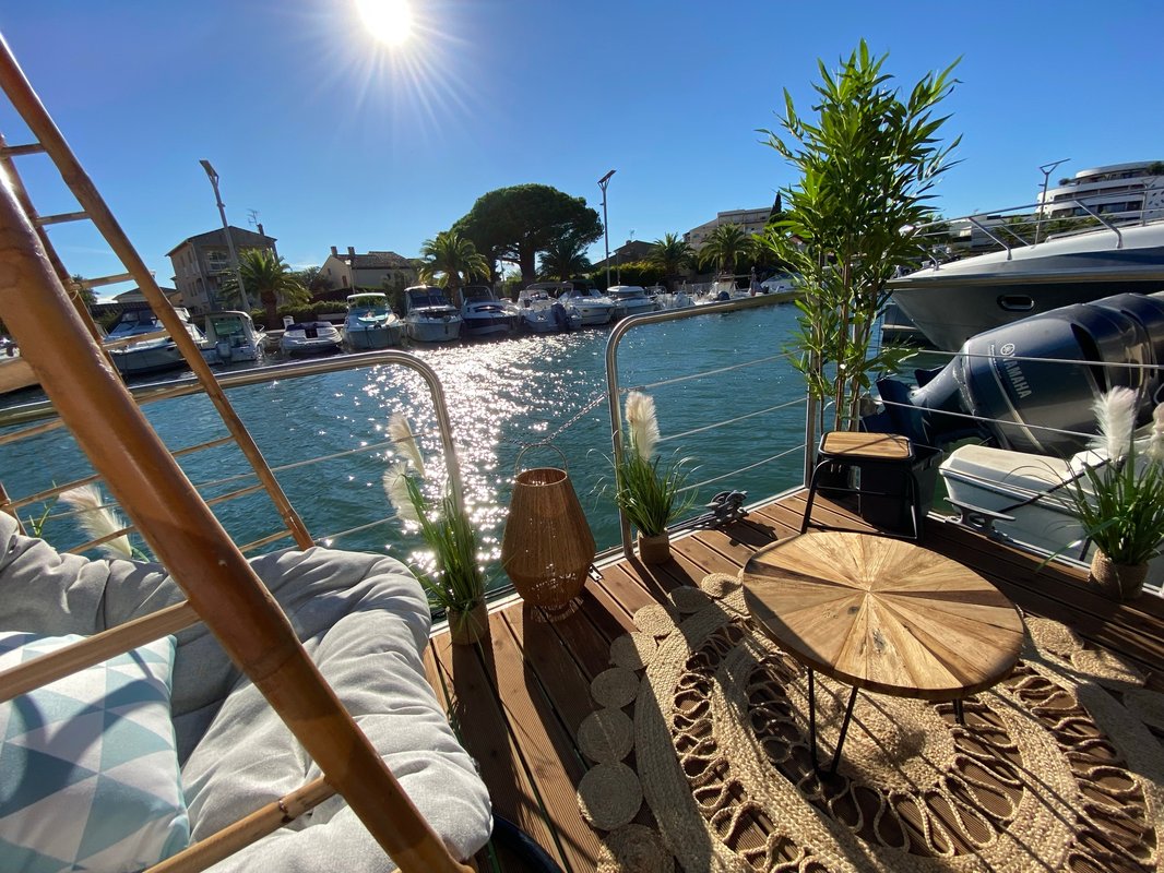L'Escale Royale : Houseboat La Forum Julii à Fréjus (10)