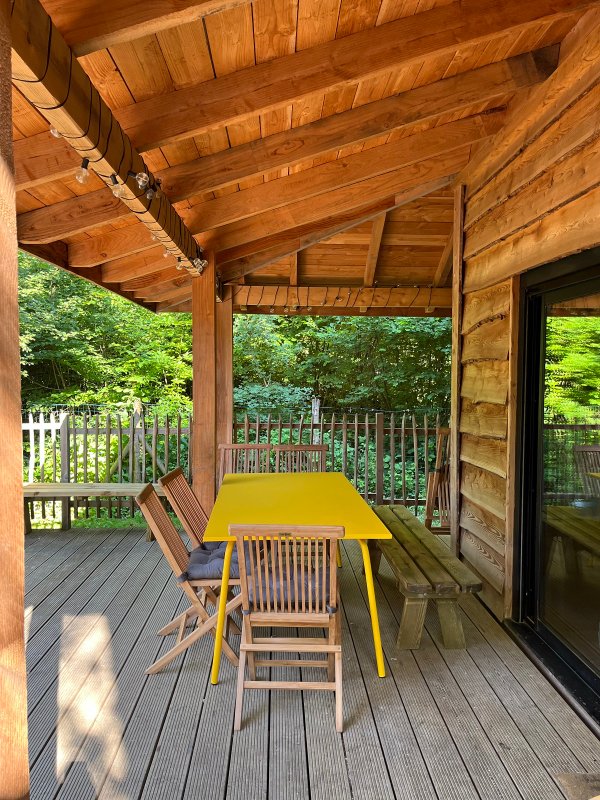 Cabane Spa Le Refuge à St-Léger-Aux-Bois (2)