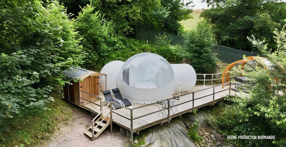 Hébergement AbracadaRoom : Bulle Caramel & Spa - Image 1