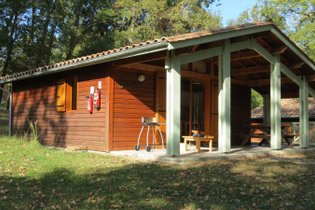Chalet en bois front de lac