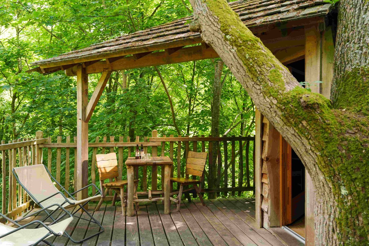 Cabanes Duo Spa dans les Arbres à Raray (8)