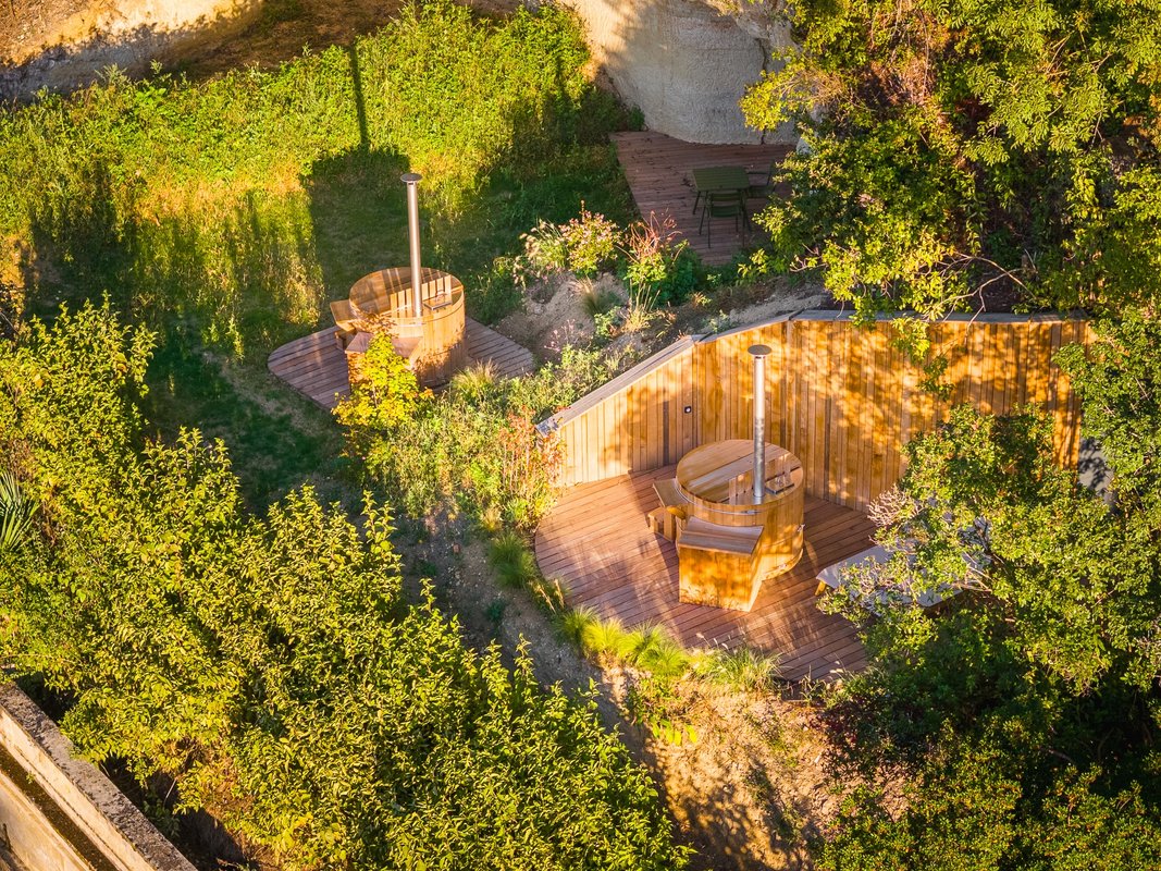 Suite Prestige Terrasse: sauna & bain nordique privatifs à Nazelles-Negron (20)