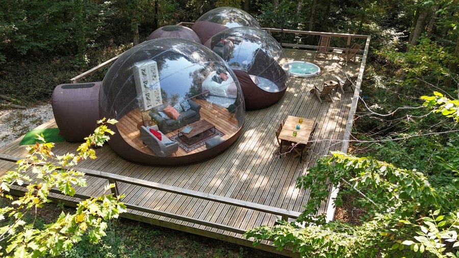 Hébergement AbracadaRoom : Bulle du  bois & Spa privatif - Image 5