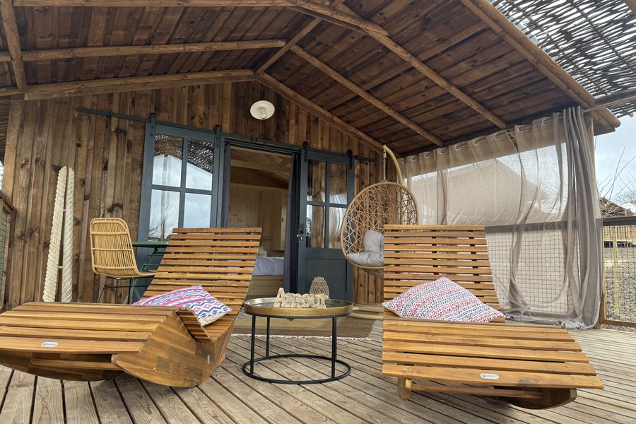 Cabane Lodge duo SPA (17 m² - 1 ch - 2 pers.) — photo 2