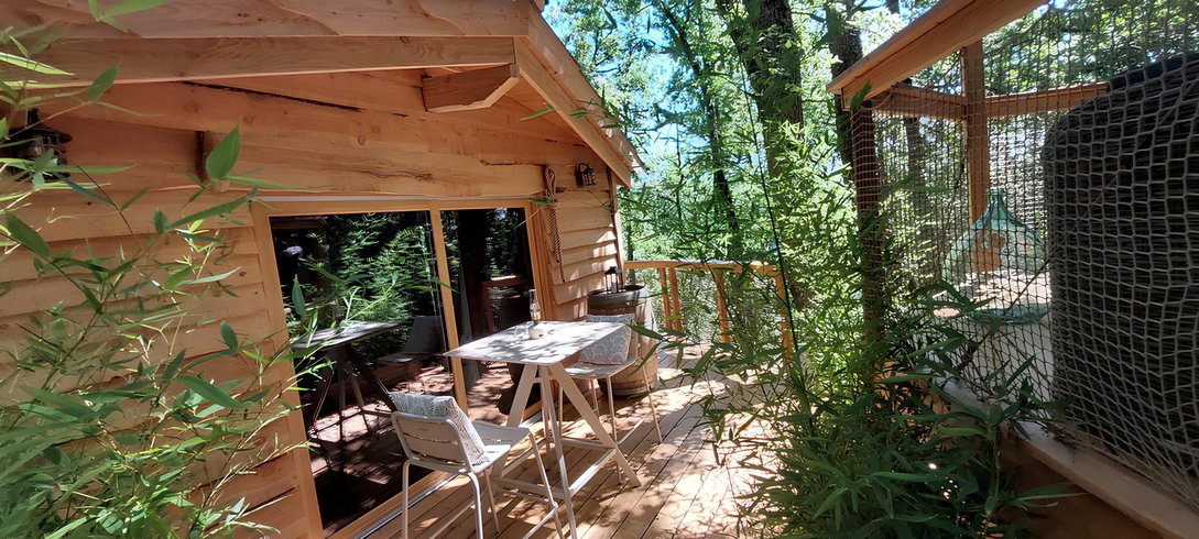 Hébergement AbracadaRoom : Cabane perchée GAIA & Spa - Image 2