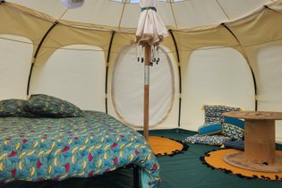 Tente et tente lodge Somme