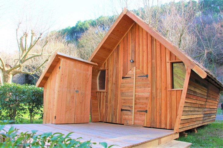 Hébergement AbracadaRoom : Cabane châtaigne Pellegrine vue rivière - Image 8