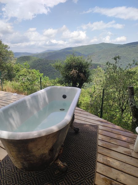 Hébergement AbracadaRoom : La tente Sushine et sa baignoire avec vue - Image 11