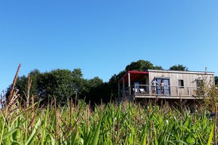 Cabane sur pilotis Morbihan