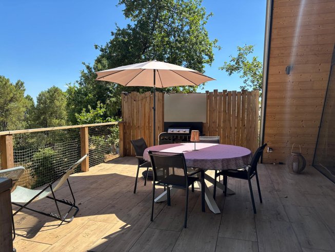 Hébergement AbracadaRoom : Chalet  VercoréA SPA Privatif, Domaine CollinéA en Drôme Des Collines - Image 56