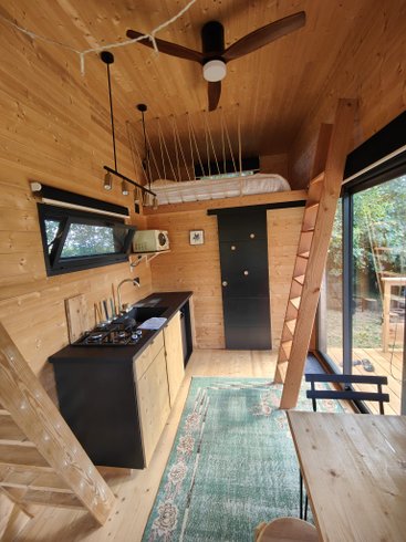 Domaine AbracadaRoom : Moose Tiny House Chaumes - Image 7