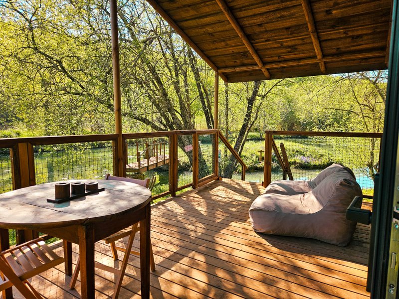 Hébergement AbracadaRoom : La Cabane du Héron, lodge sur pilotis, étang, nature, biodiversité - Image 14