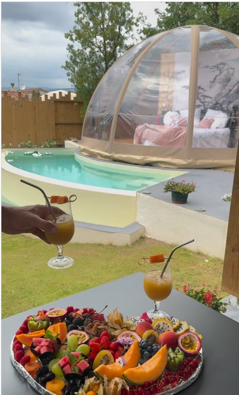 "F"anny - Wigwam, piscine & spa à Malves En Minervois (67)