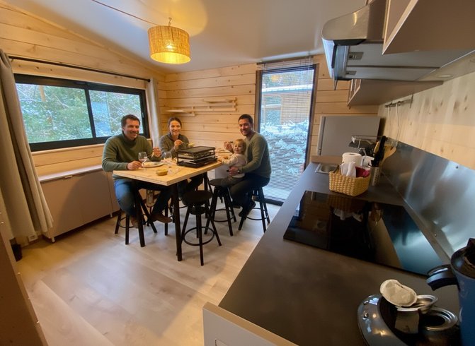 Hébergement AbracadaRoom : HY•Lødge Spa-5pers N°7 (Chalet nature avec spa privatif) - Image 7