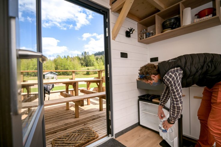 Hébergement AbracadaRoom : Tiny House La Bûcheronne - Image 3