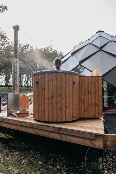 Hébergement AbracadaRoom : Le zome : Nuit sous les étoiles  & spa privatif - Image 16