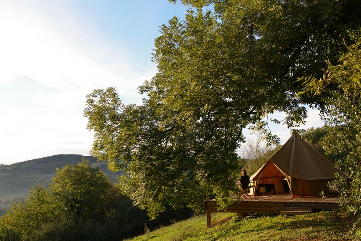 Hébergement AbracadaRoom : La Tente de Glamping avec piscine partagée - Image 6
