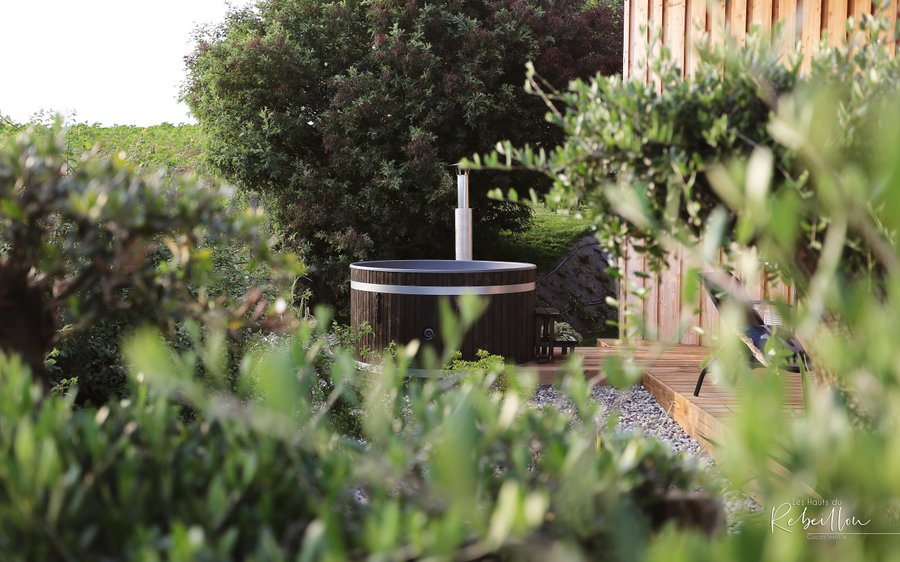 Domaine AbracadaRoom : Les Hauts Du Rebeillou - Cabane Spa - Image 7