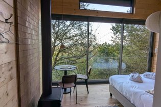 Cabane sur pilotis Lot-et-Garonne