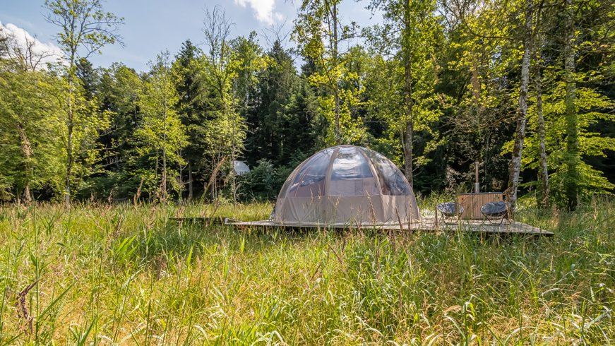 Hébergement AbracadaRoom : Orion & Spa : Wigwam pour nuitée à la belle étoile - Image 3