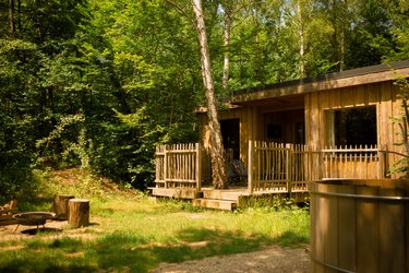 Cabane Canadienne Spa Ecrin de Jade à St-Léger-Aux-Bois (1)