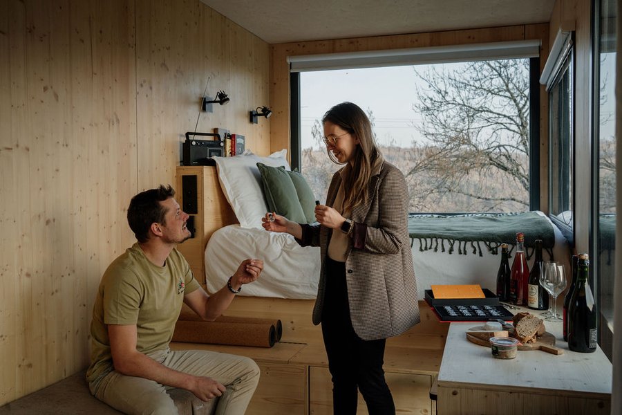 Domaine AbracadaRoom : Parcel Tiny House - montagnes et vignes dans l'AOC du Bugey - Image 9