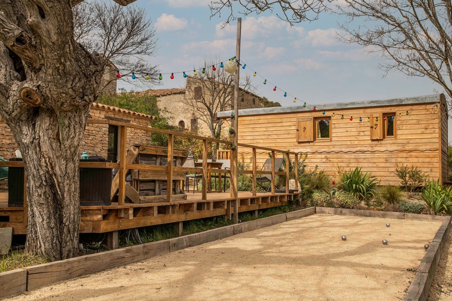 Hébergement AbracadaRoom : Roulotte la Clé du Luberon & SPA - Image 21