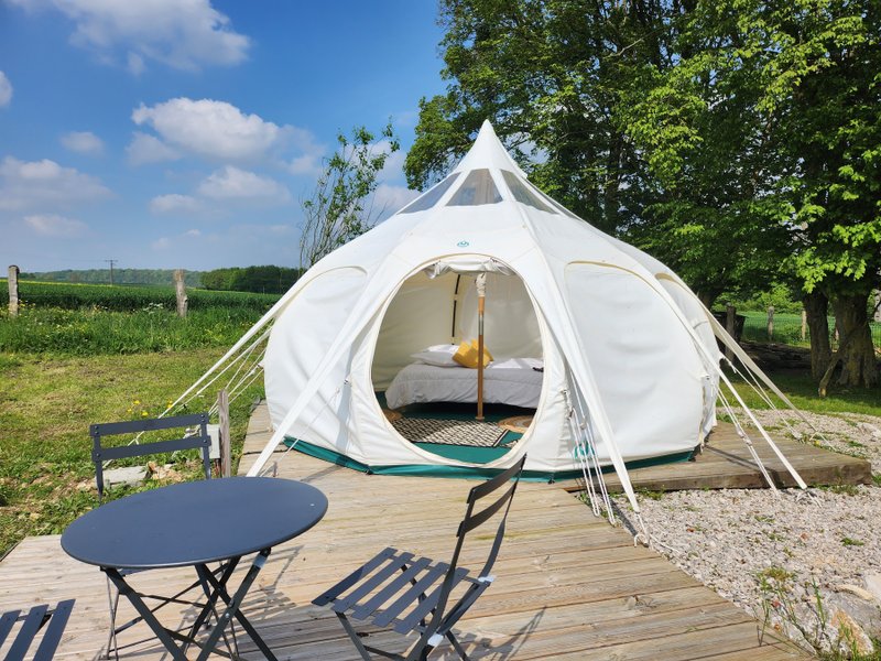 Hébergement AbracadaRoom : Tente Lotus nature - Image 4