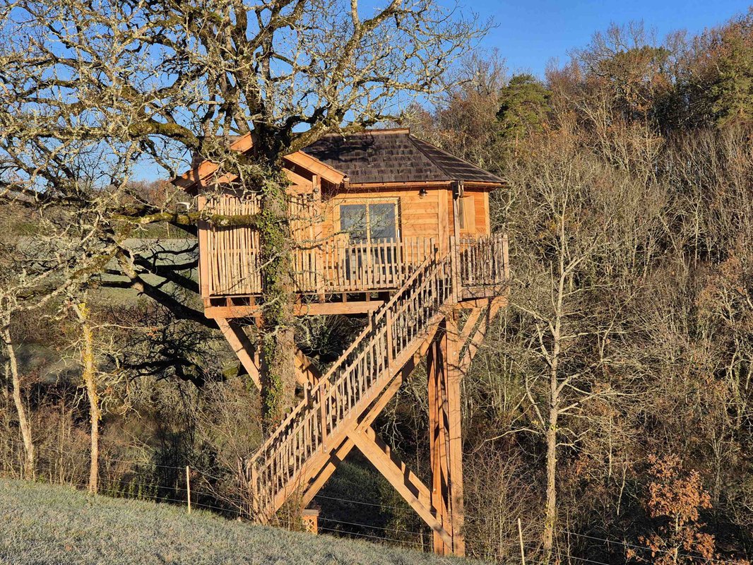 La Cabane des Nids en Périgord à St Geniès (2)