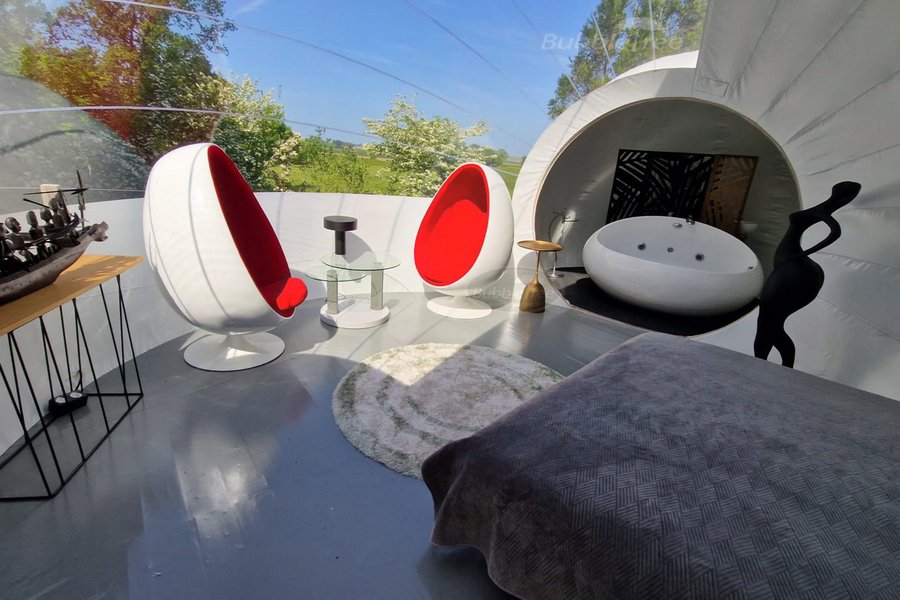 Bulle Yin Yang  & balnéo avec planche dînatoire et petit-déjeuner — photo 2