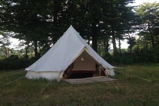 Tente et tente lodge Manche