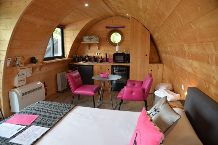 Hébergement AbracadaRoom : Lodge Duo Flottant Les Preuses Spa et sauna privé - Image 8