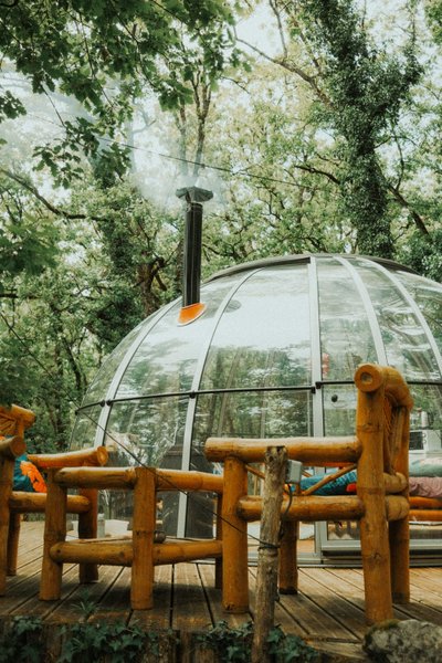 Hébergement AbracadaRoom : Dôm'Exotic & son bain nordique - Image 2