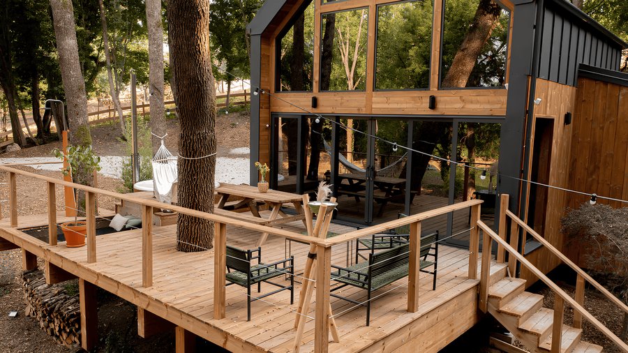 Hébergement AbracadaRoom : Ecolodge la Palombière & Spa privatif - Image 1