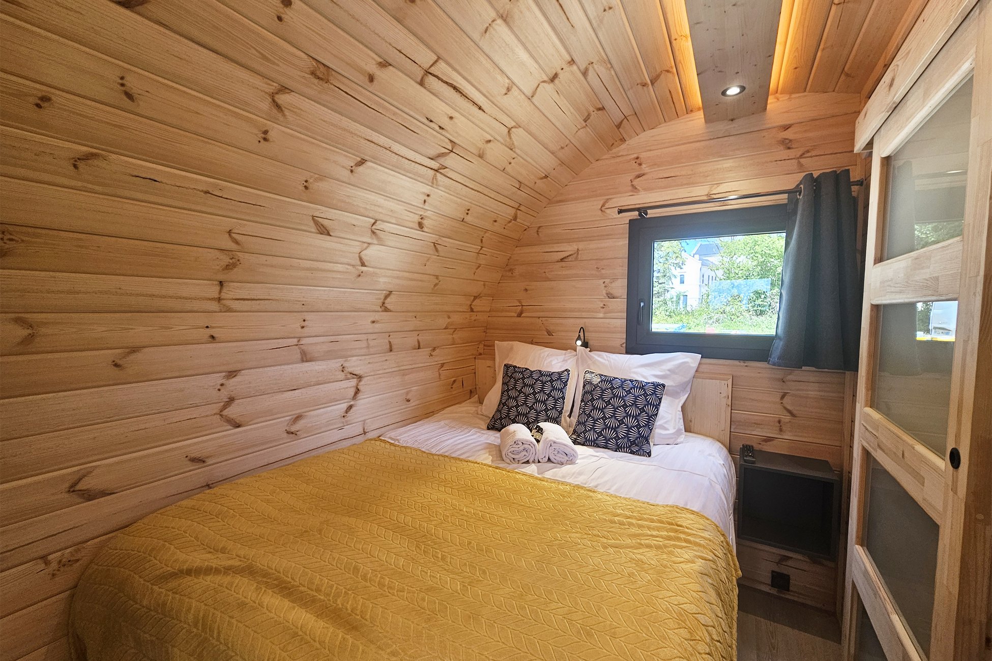 Hébergement UnicStay : Barrel Bouton d'or avec vue panoramique à Dole