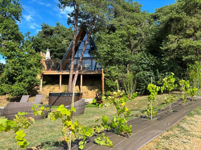 Hébergement AbracadaRoom : Chalet  VercoréA SPA Privatif, Domaine CollinéA en Drôme Des Collines - Image 49
