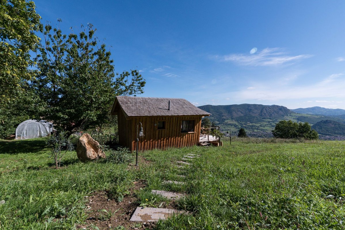 La Petite Ariégeoise -  Spa et vue panoramique à Ferrieres Sur Ariege (4)