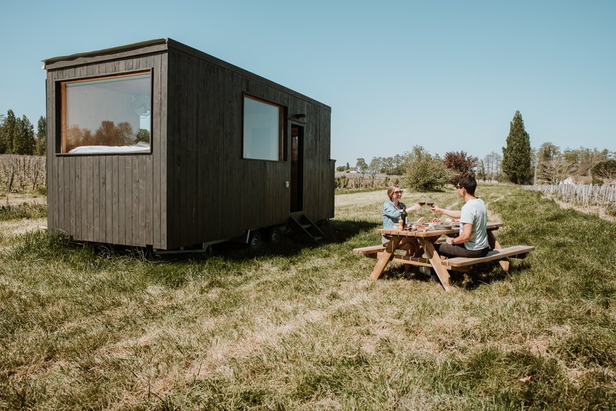 Hébergement AbracadaRoom : Parcel Tiny House - dans les vignes de Saint-Émilion  proche Bordeaux - Image 13