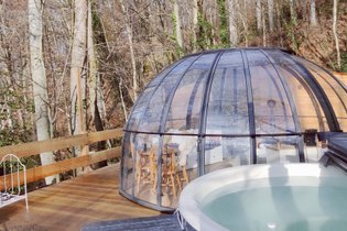 Le Dôme Transparent & son spa