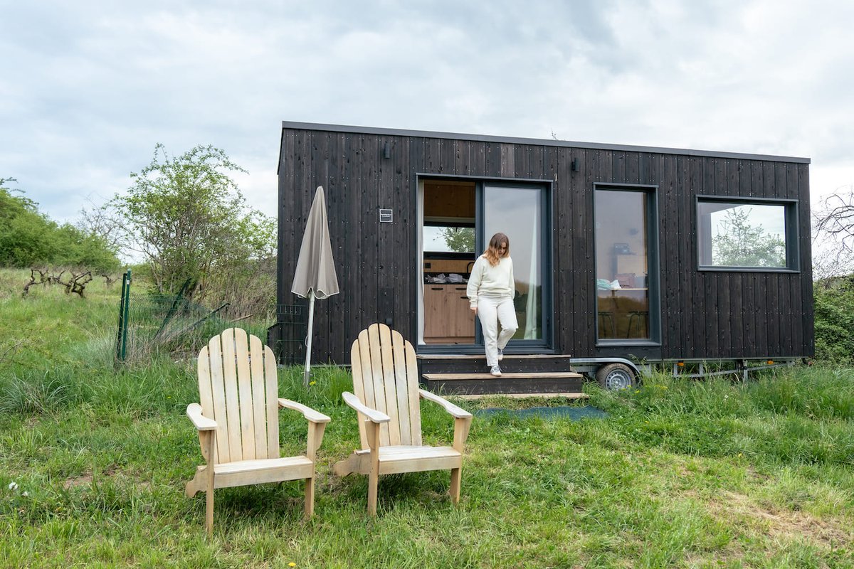 Parcel Tiny House - montagnes et vignes dans l'AOC du Bugey à Revonnas (45)