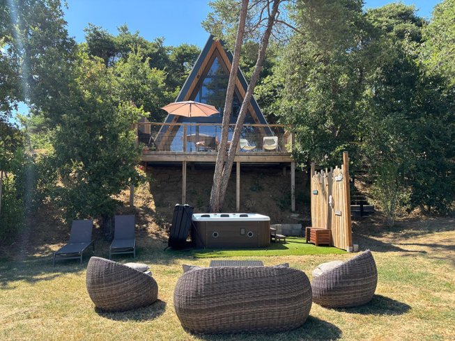 Hébergement AbracadaRoom : Chalet  VercoréA SPA Privatif, Domaine CollinéA en Drôme Des Collines - Image 52