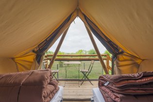 Tente et tente lodge Somme