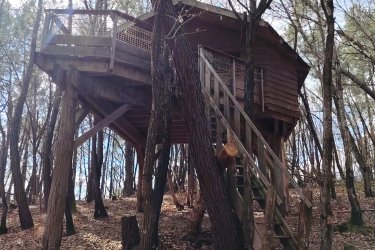 Cabane Murmure de Feuilles – Une parenthèse suspendue au cœur de la nature à Saint-Donat-Sur-L'herbasse (3)