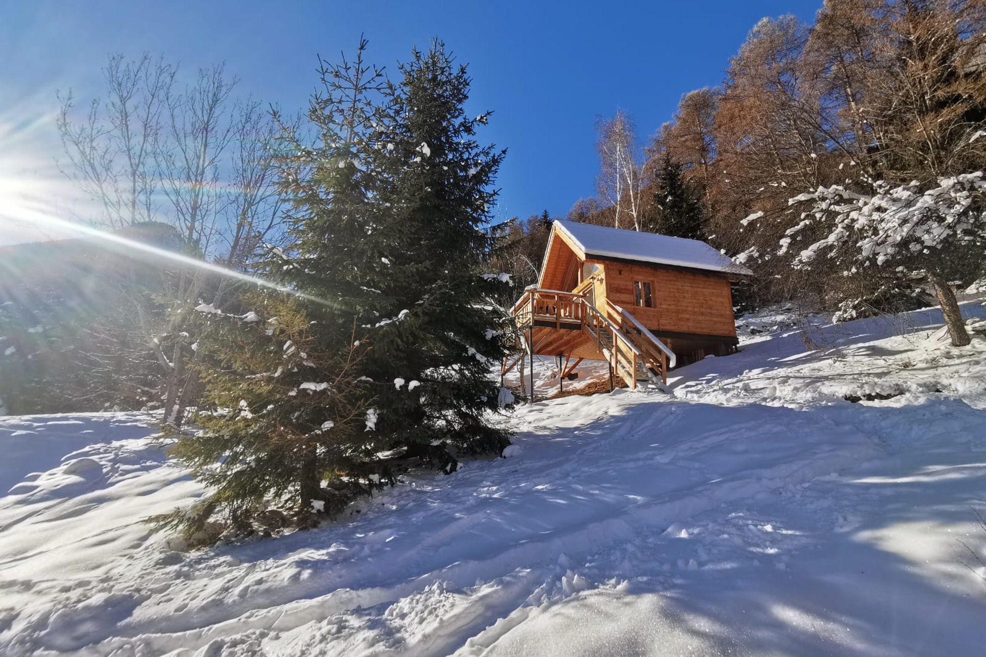 Hébergement UnicStay : Cabane "Le Jas du chamois" à Le Lauzet Ubaye
