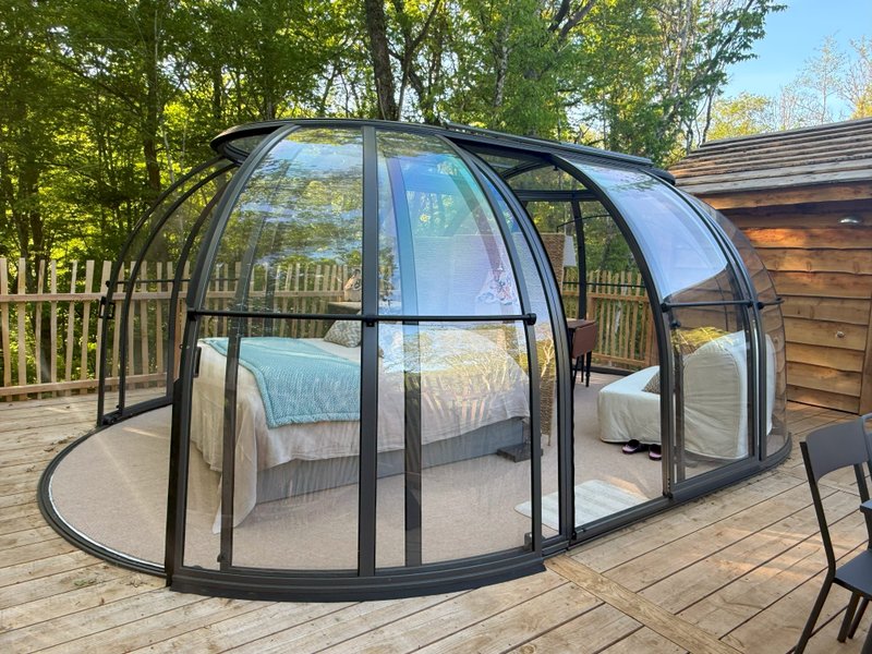 Hébergement AbracadaRoom : Grand dôme perché Spa - Geai des chênes - Image 3